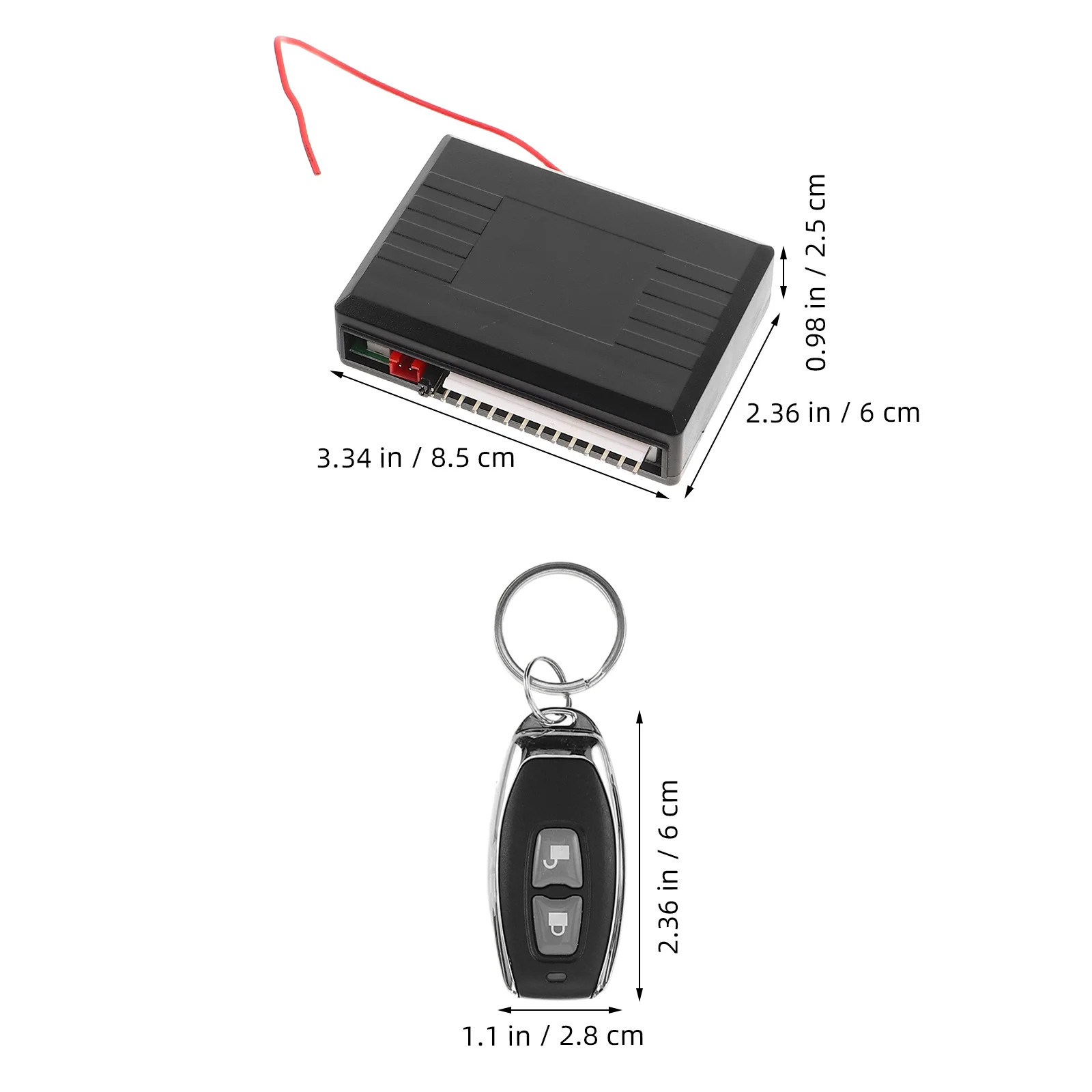 1 مجموعة 1 مجموعة نظام دخول السيارة بدون مفتاح العالمي عن بعد قفل مركزي لجميع المركبات سهلة التركيب لا أدوات متقدمة #5