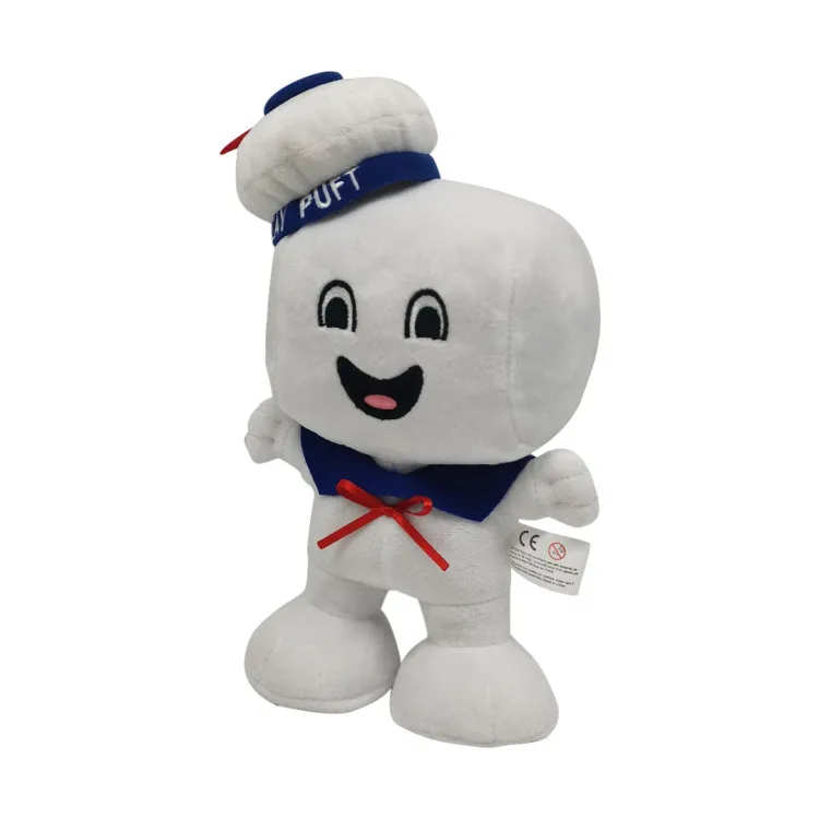 20CM Marshmallow Man and Slimer stuffed Vintage Ghostbusters 3 Stay Puft Plush Bank Sailor stuffed Plush Toy Dollhristmas Gift