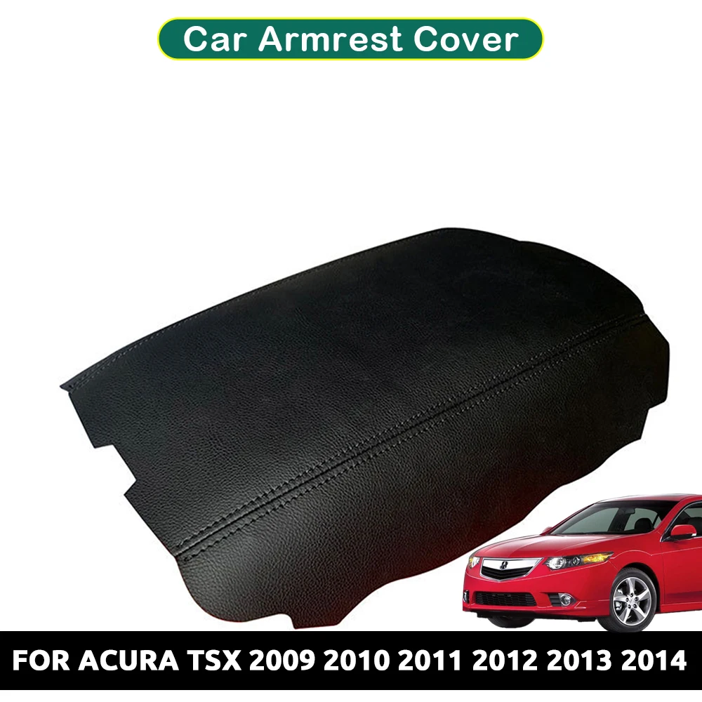 

Custom Fit Car Armrest Cover Microfiber Leather For Acura TSX 2009 2010 2011 2012 2013 2014 Center Console Protector Case