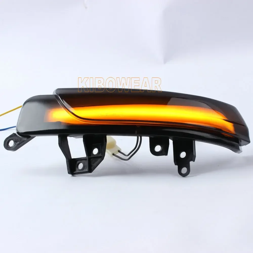 2 قطعة الوامض الديناميكي بدوره إشارة LED لتويوتا IQ EQ EV KPJ10 2008-2012 ساي ماجستا مارك X صياو بريوس HBD أفالون مصباح ليد للمرآة