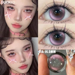 DUOXIU 1Pair Color Contact Lenses with Graduated Contact Lens Beauty Colored Pupil for Natural Effect Eye Cosmetic Fast Shipping