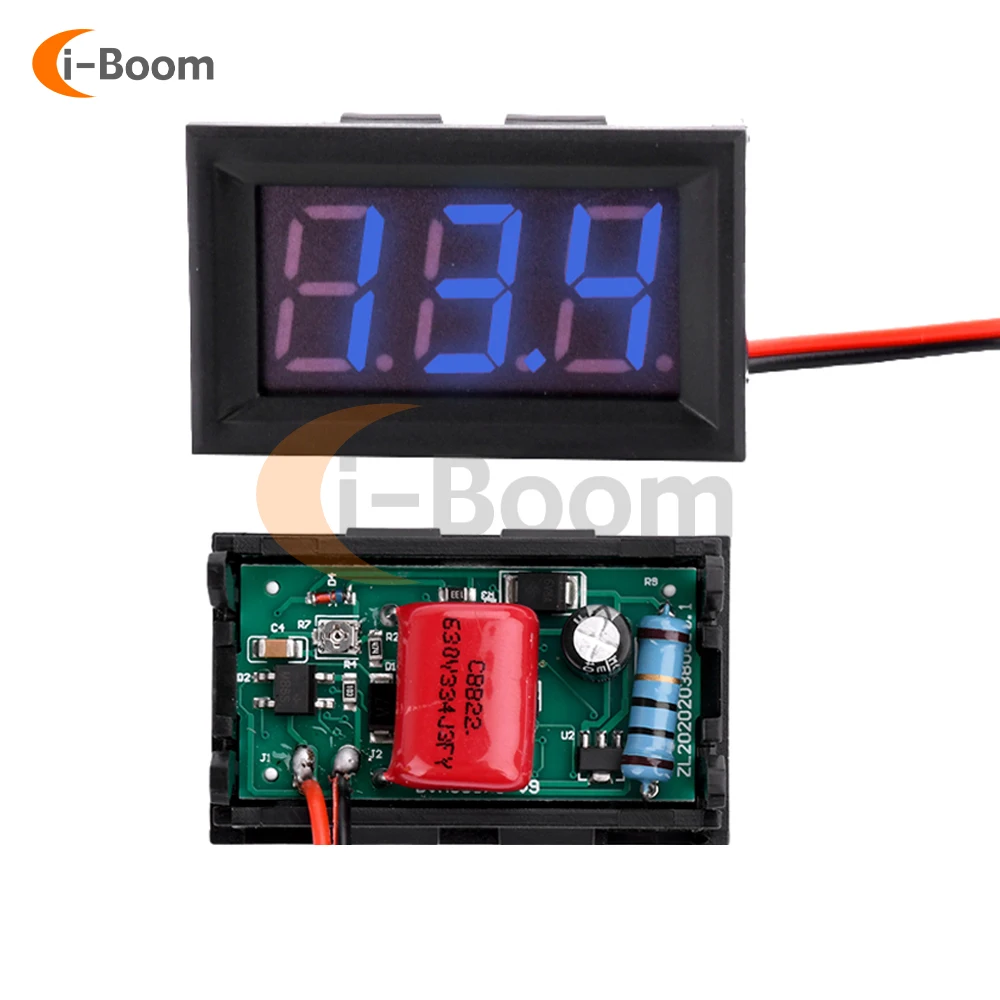 AC110V 220V LED Digital Voltmeter Voltage Measuring Instrument Volt Meter High Precision 0.56 Inch Voltage Monitoring