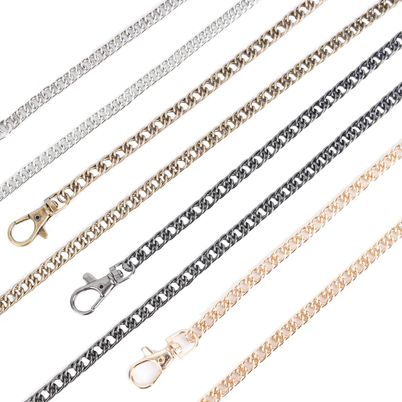 女性用交換用クロスボディバッグ,トートストラップ,チェーンハンドル,ハンドバッグ,DIY, 100cm