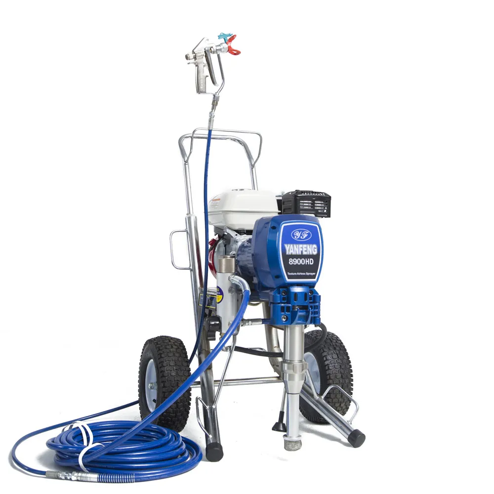 

Безвоздушный распылитель краски PT-8900HD, большой, бензиновый, для жилых помещений, для нанесения текстурных покрытий