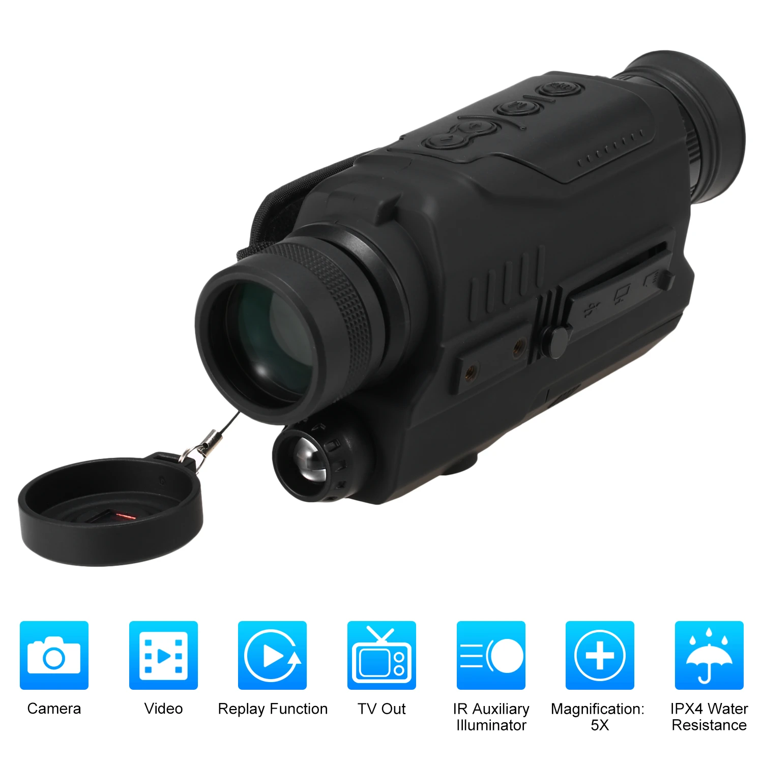 Gen2+OEM factory optic night vision telescope for hunting cheap monocular night vision darkness zoom adjustable