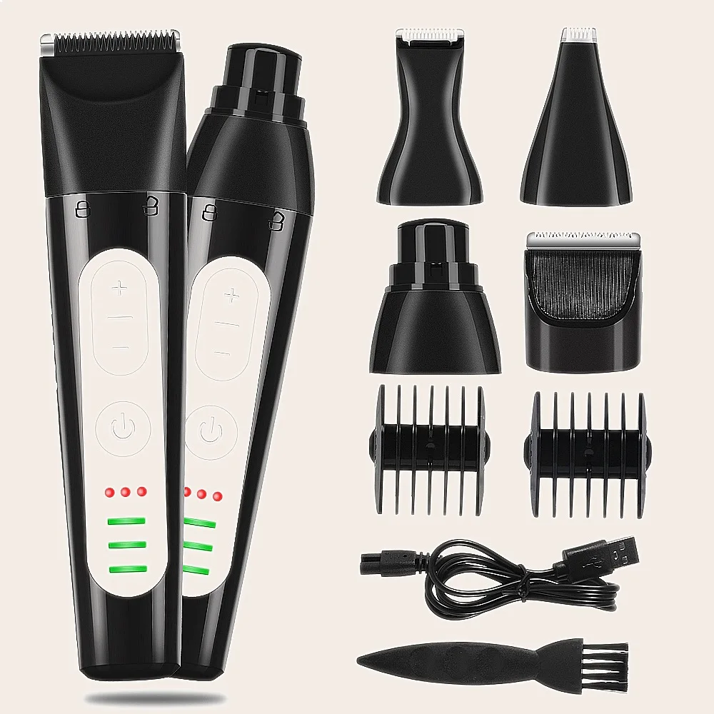 2 in1 Pet Nail Grinder & Clipper Upgraded Electric Rechargeable Trimmer for Small Medium Cats Dogs