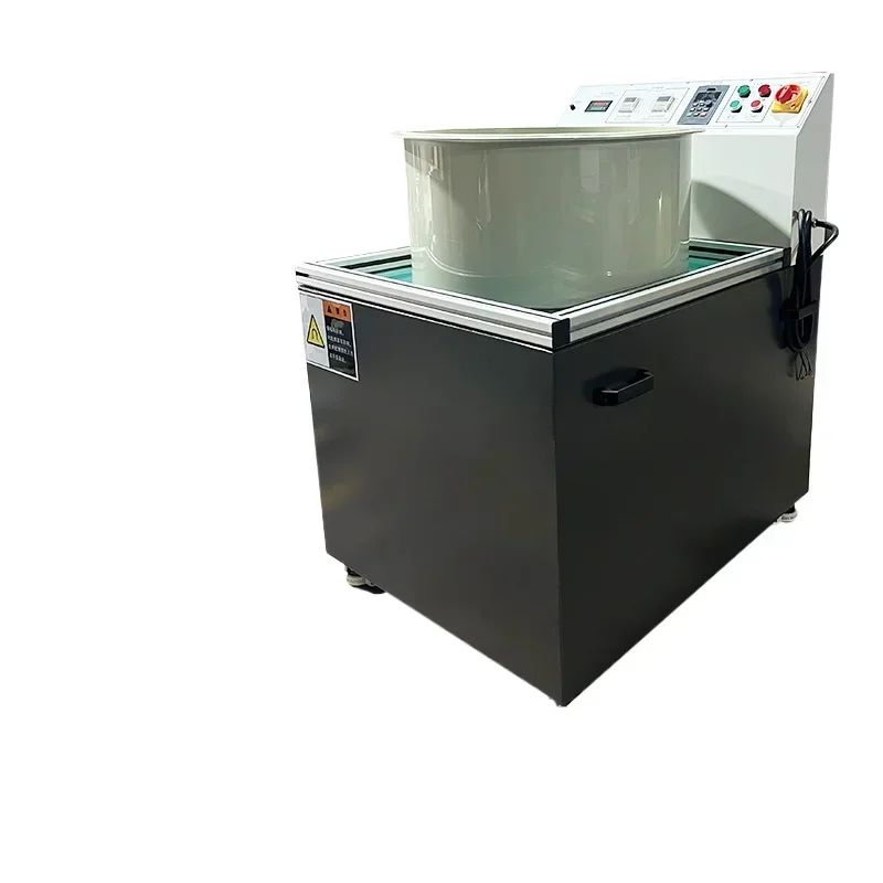 Magnetic grinding and polishing machine, hardware stainless steel copper and aluminum deburring cleaning