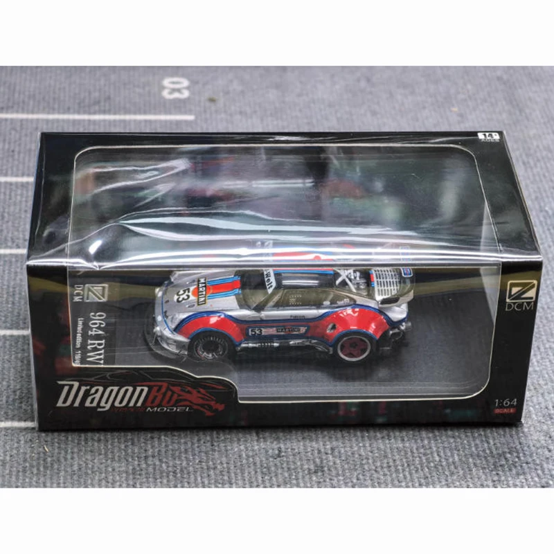 

D.model &DCM 1:64 RWB 964 Modified version Alloy Car Model Classics Adult Souvenir Gift Static Display