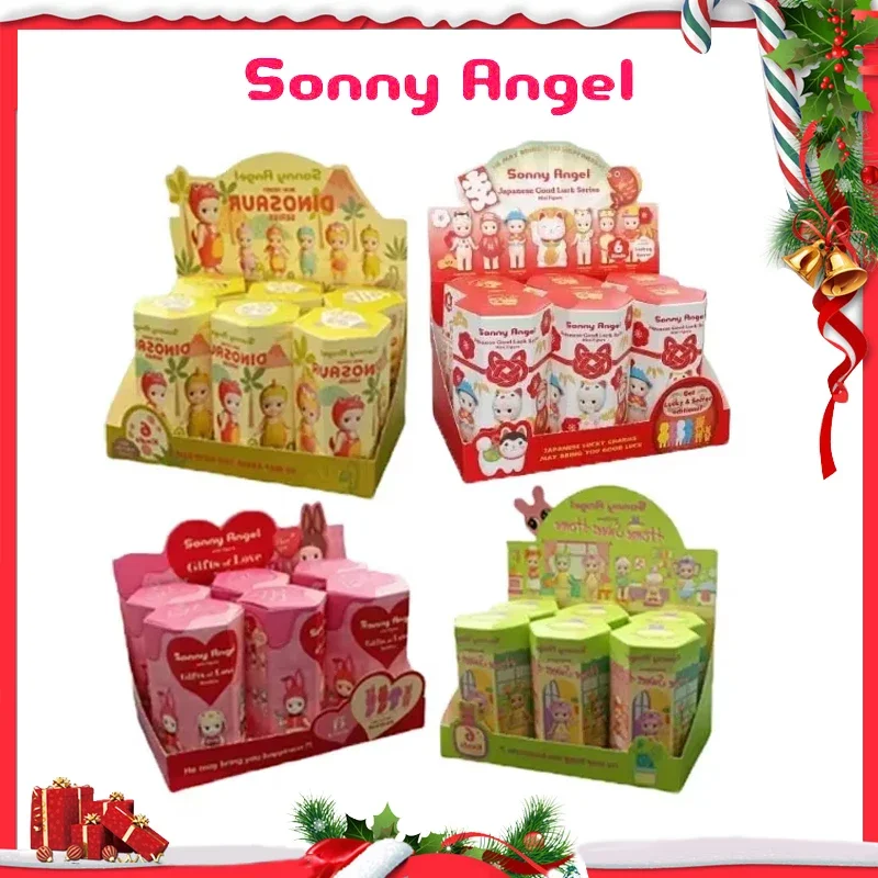 Sonny Angel Figure Hippers Animal Easter Series Figure anime Ornamenti Bambole Regalo di Natale Bambola regalo per desktop