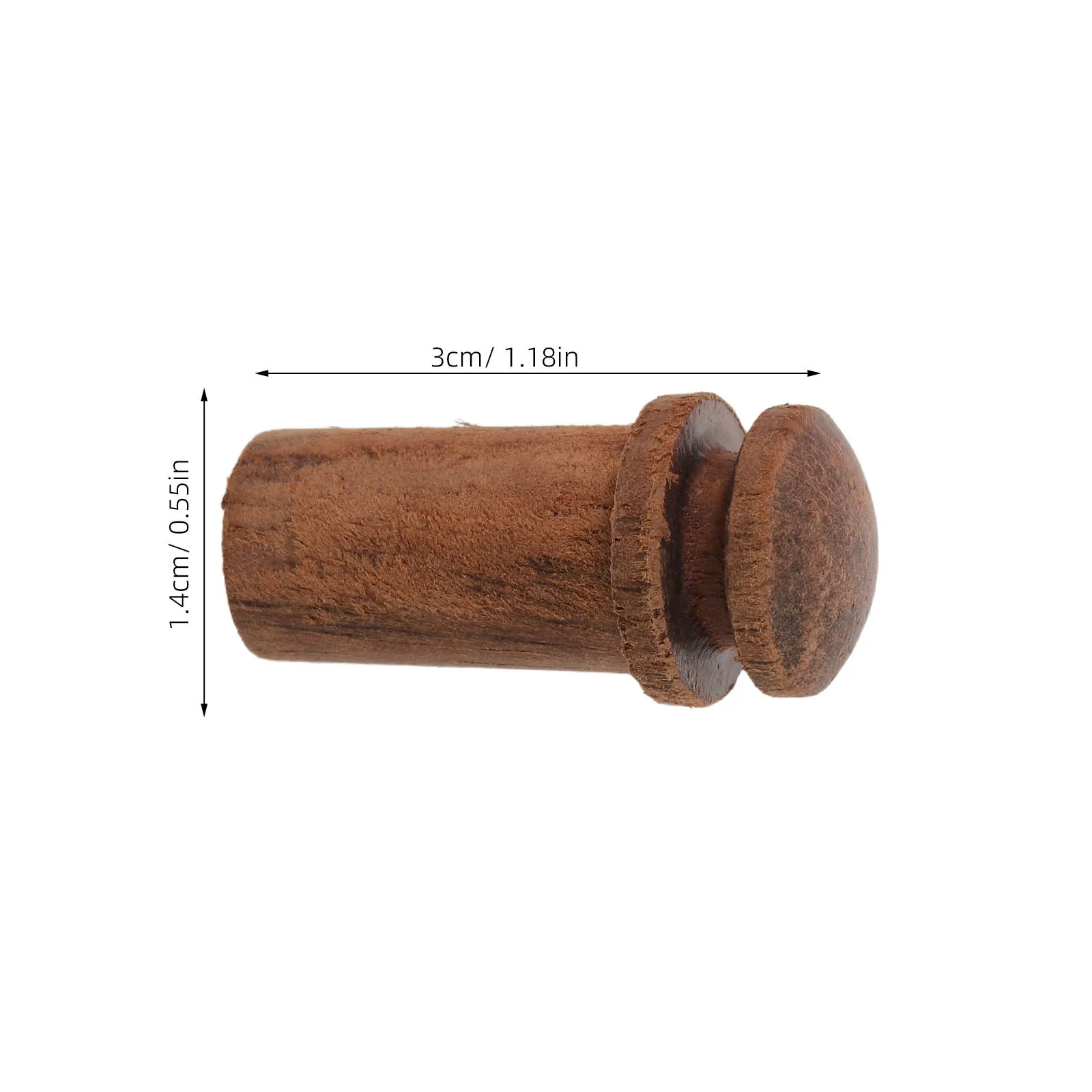 Kancing Tali Gitar Akustik, Pin Kayu Pengunci Tali, Pengunci Pengaman untuk Gitar Bass Elektrik, Ukulele, Suku Cadang Pengganti