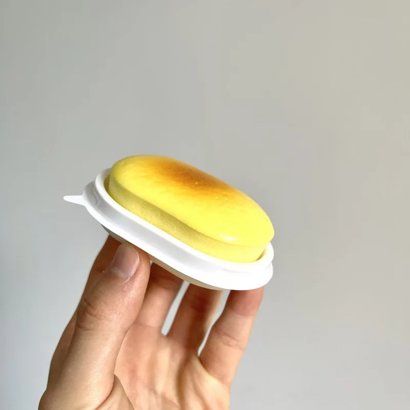 Squishy romige kaastaart langzaam stijgend ASMR-speeltje - superzacht zintuiglijk fidget voor stressverlichting en angst |   Cadeaus Kinderen Volwassenen