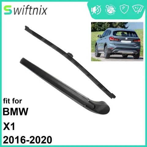 자동차 리어 와이퍼 블레이드 암 세트, BMW X1 2016-2020 윈드 스크린 테일 게이트 2016 2017 2018 2019 2020, 2 개