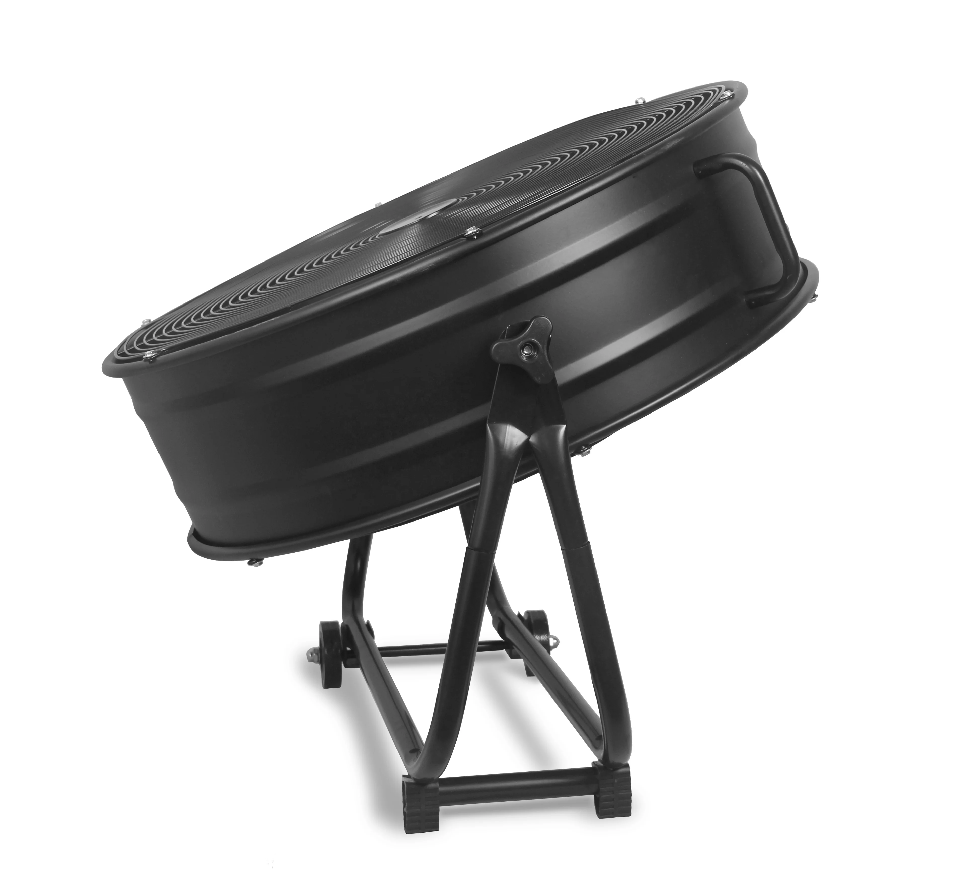 Tischventilator, 61 cm, 3-Gang-Trommelventilator, Hochgeschwindigkeits-Luftbewegungsventilator aus schwerem Metall, Kühlgebläse, Neu