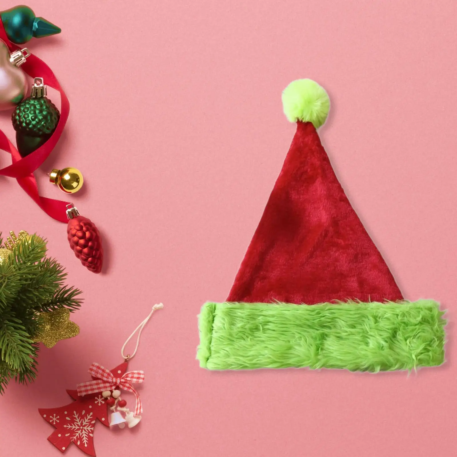 Czapka świąteczna Cosplay Zielona Czapka Potwora na Karnawał Imprezy Klubowe