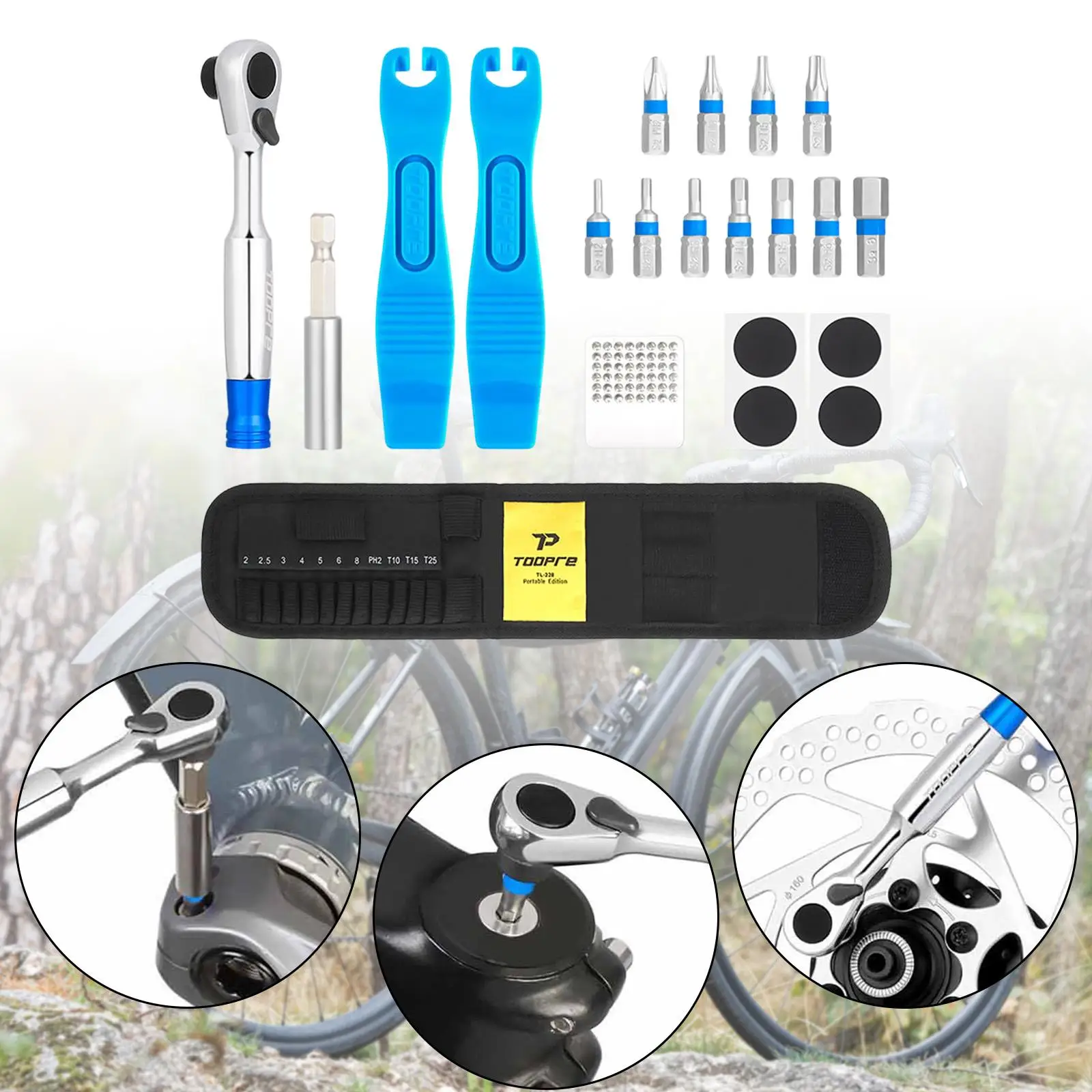 

Многофункциональный набор трещоточных ключей: компактные металлические инструменты для ремонта с насадками и удлинителем для труднодоступных мест