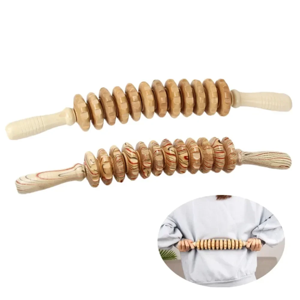 

Wood Therapy Roller Massage Tool, Lymphatic Drainage, Columbia Marsh's Disease, Cellulite Trigger Point Manual Muscle Release