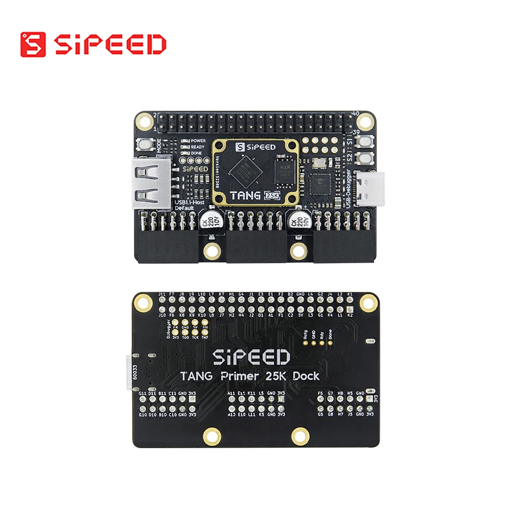 Placa de desarrollo Sipeed Tang Primer 25K GOWIN GW5A RISCV FPGA, PMOD SDRAM