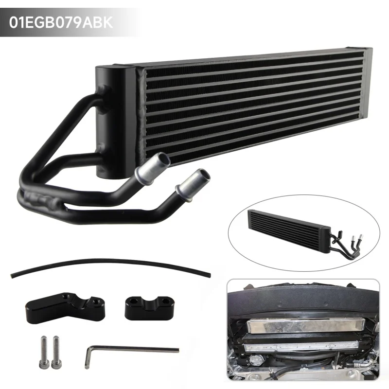Fits BMW F8X S55 Engine Aluminum DCT Transmission Cooler  2015-2020;M3 Sedan 15-18;M4 GTS Coupe 2016;M2 Competition 19-20