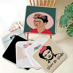 woman F-FridaS-ART Decorative Fabric Cushion Non-slip Living Room Sofa Decor Students Stool Tatami Office Chair Cushions