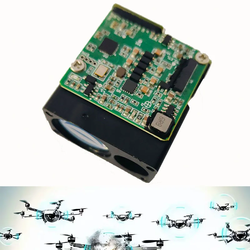 New 10000hz Laser Distance Module Price 200m High Frequency And High Resolution Laser Measurement Sensor For UAV