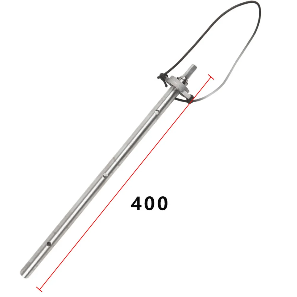 Ice Fishing Winter Fishing Ice Auger Extension Connecting Rod Anti-drop Safety Feature Ice Auger Ergonomic Grip