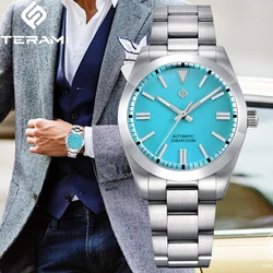 LIGE TERAMI Japan Automatic Movement NH35 Mechanical Man Watches Top Brand Luxury Business Stainless Steel 200M Waterproof Clock