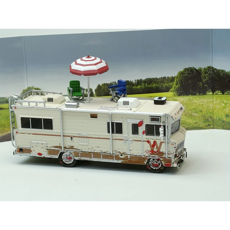 Greenlight 1:64 Simulation Alloy Car Model The Walking Dead Escape Bus 1973 Breaking Bad Bus Collection  Children Toys Gift