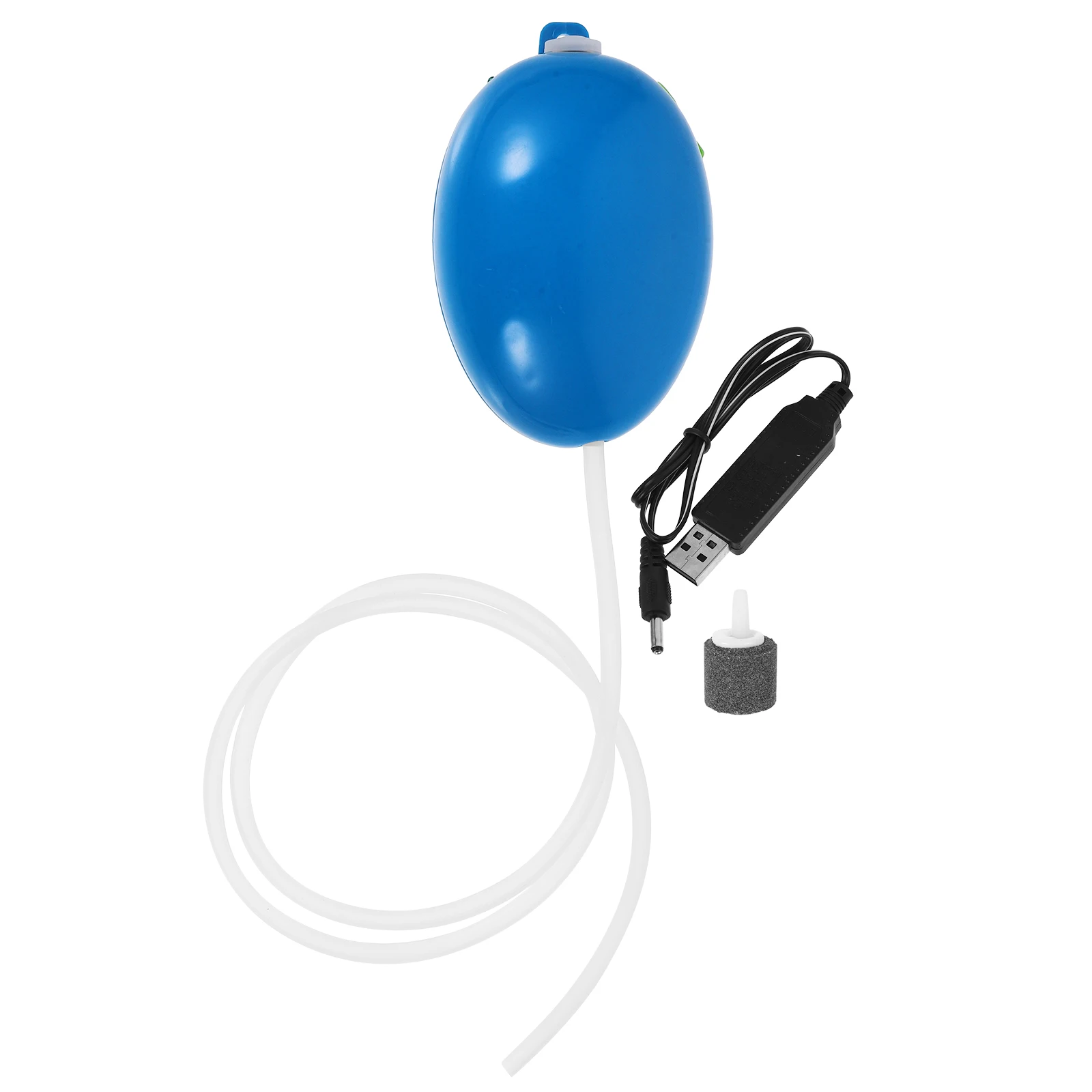 

Fish Tank Oxygen Pump Mini Rechargeable Electric Aerator for Aquarium ABS Lightweight Compact Design Long to 30