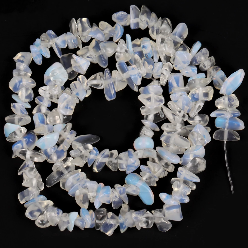 Natürliche Stein Chips Perlen 3-5-8-12mm Unregelmäßige Kies Perlen Für Schmuck Machen Freeform Perlen diy Halskette Armband 15''