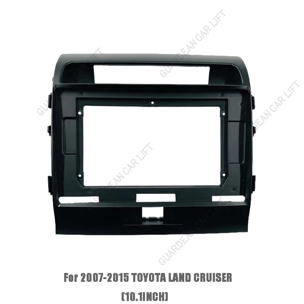For 2007-2015 TOYOTA LAND CRUISER (10.1INCH)Car Radio Fascias Android GPS MP5 Stereo Player 2 Din Head Unit Panel Dash Frame 2
