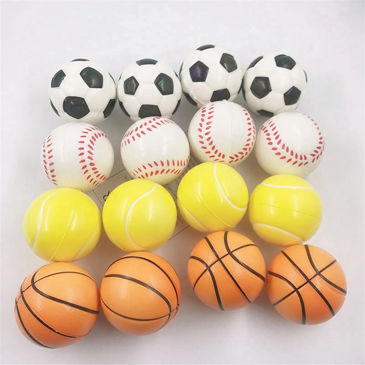 Mini Baseball Game Children'S Outdoor Supplies Birthday Gift Carnival Class Prizes Vent Stress Ball Baseball