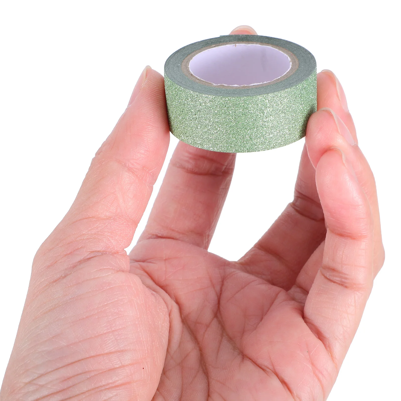

8 Rolls 15mmx5M Decorative Handmade Tapes Stickers Adhesive Paper Glitter Washi DIY Scrapbook Golden Cute Metallic