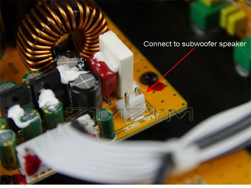 RF-200 Subwoofer-Verstärkerplatine: Kino-Qualität, hohe Leistung, integrierter Direkteinschub, Patch-Verfahren, erstklassige Klangqualität, 120-240VAC – Detail 15