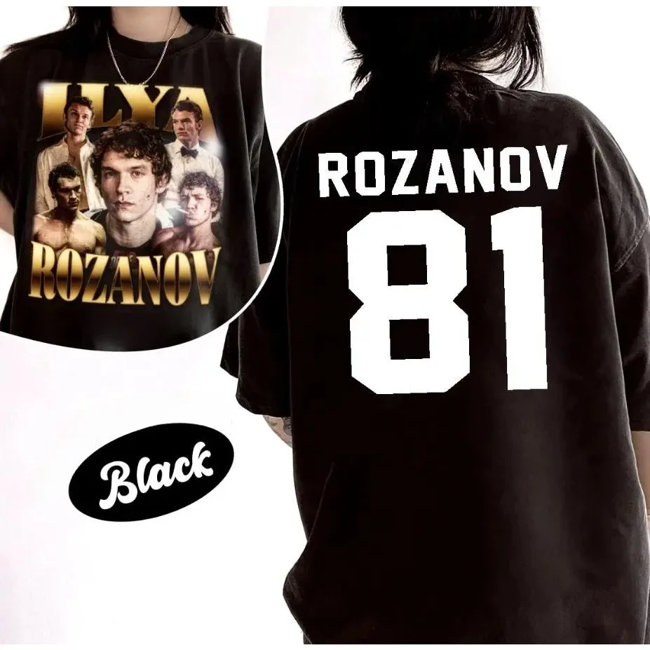 Ilya Rozanov 81 Shane Hollander 24 T-shirt 2 Side Cotton Women Men Oversized Y2k High Quality Short Sleeve Casual Loose Clothing