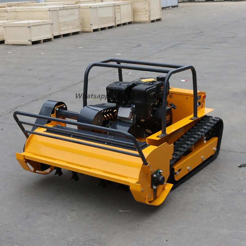 Hot sale 800mm Height adjustable 4 Stroke Engine Remote Control Lawn Mowers for Farm