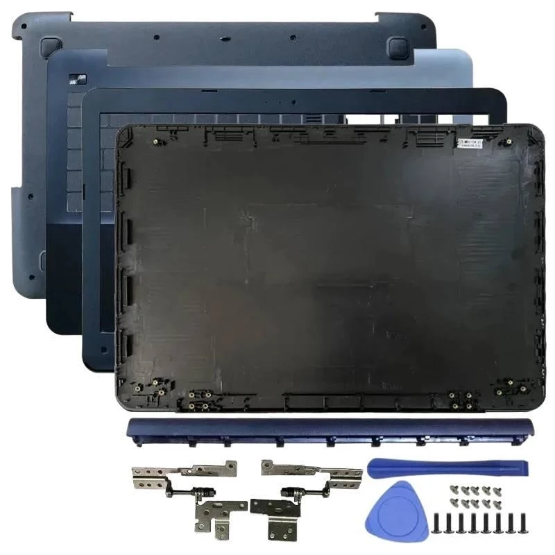 New Laptop LCD Back Cover Hinges Hinge Cover Palm Rest Bottom Case for ASUS A555 X555 K555 F555 W519L VM590L VM510 Series