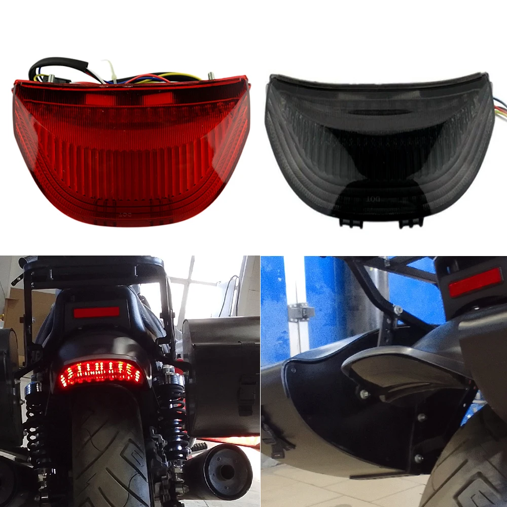 Motorcycle Tail light Rear Brake Stop Lamp For HONDA CBR 600RR 2003 - 2006 CBR 1000RR 2004 - 2007