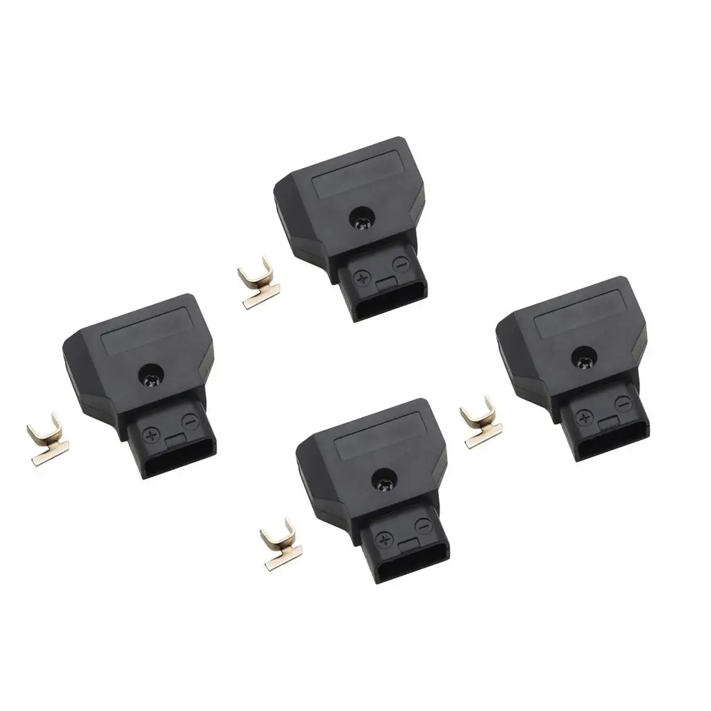 

D Tap Power Connector Black ABS Battery Adapter Accessory for BMCC DSLR Rig High Quality Replacement