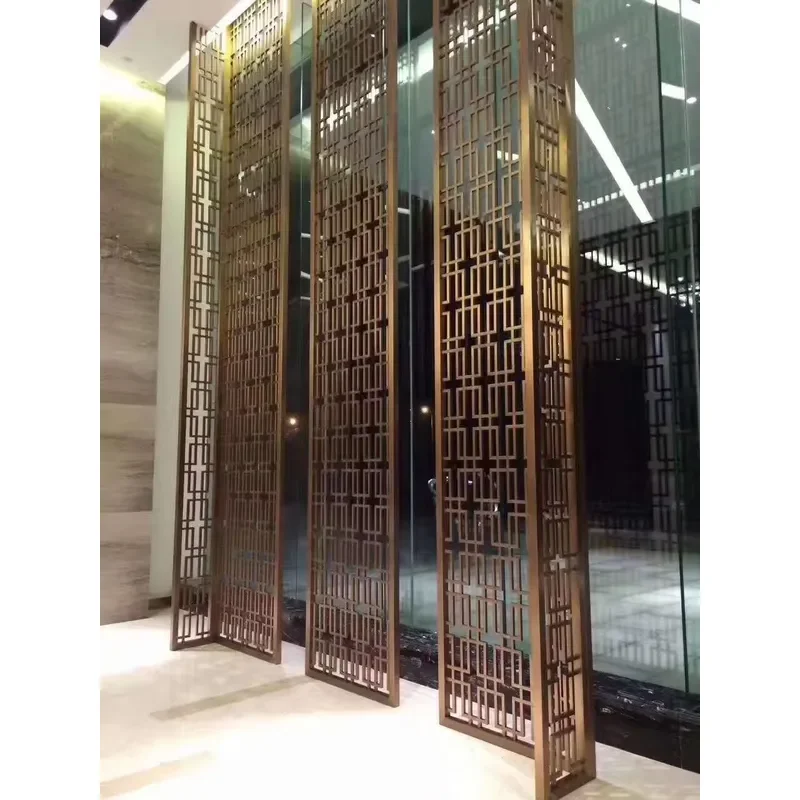 Cut Stainless Steel Garden Screen Panels Outdoor Decorative Metal Art Privacy Screens Balustrades & Handrails