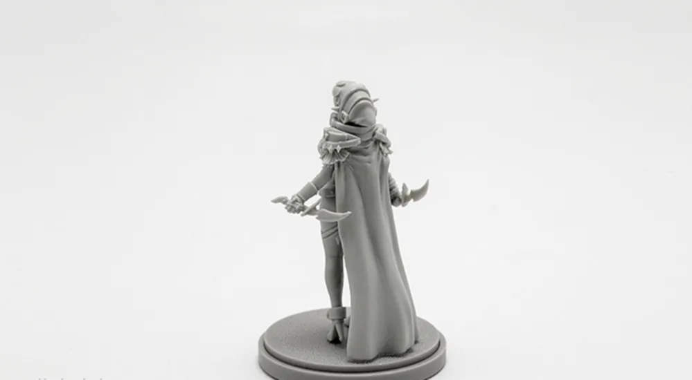 Special Offer Die-cast Resin Model KD 58 Dark Elf Model Free Shipping