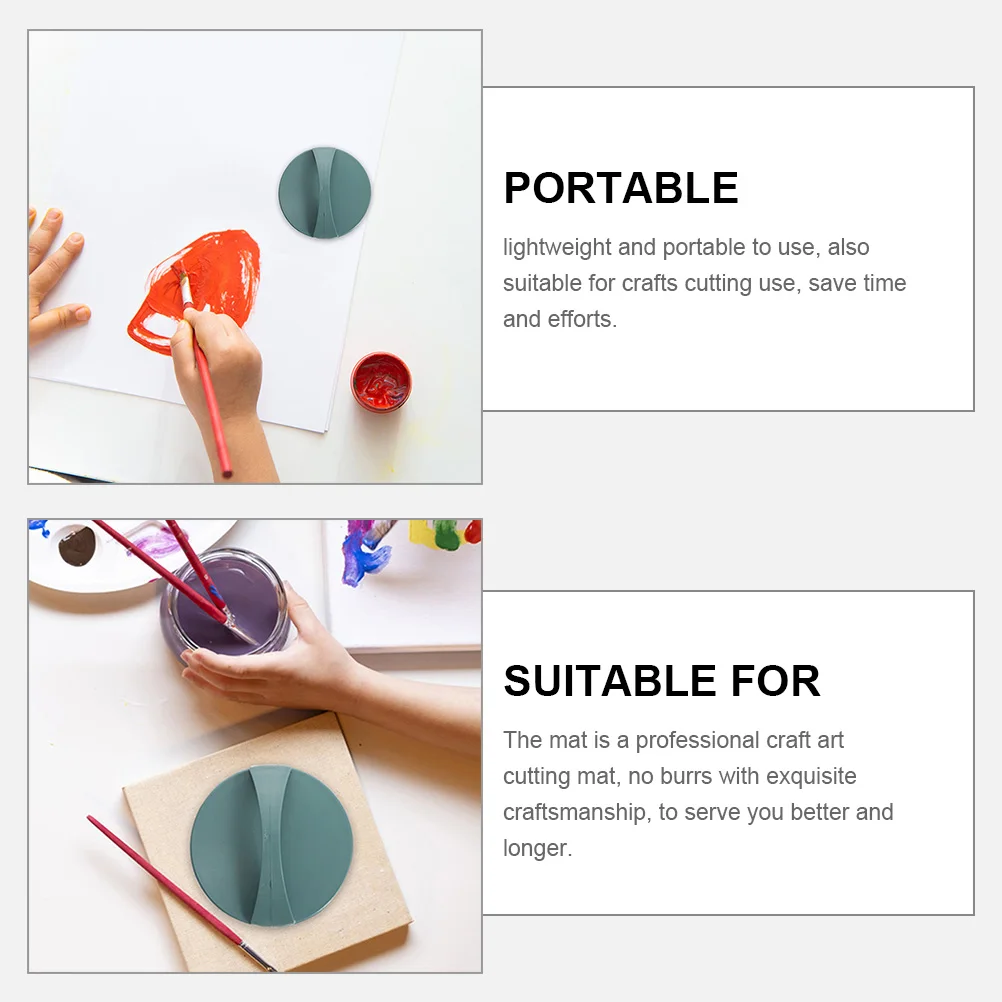 

6pcs Printmaking Supplies Professional Engraving Plates Plastic Mats Carving Board Craft Art Tools Lightweight Portable