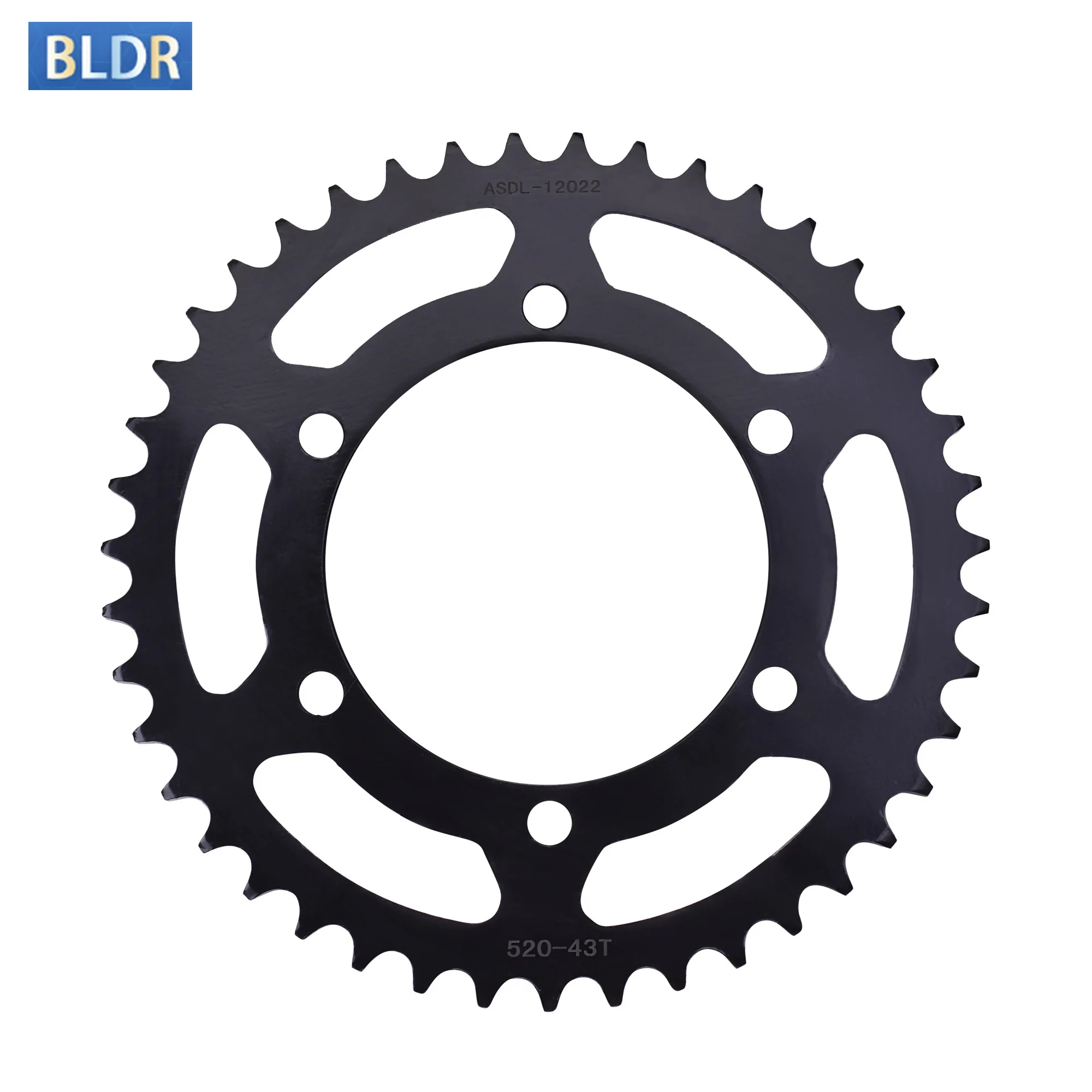 

520-43T 43 Tooth Rear Sprocket Gear Wheel Cam For Yamaha YZF-R6 50th 60th Anniversary Edition 12 MT-25 MT25 MT 25 2016 2017 2018