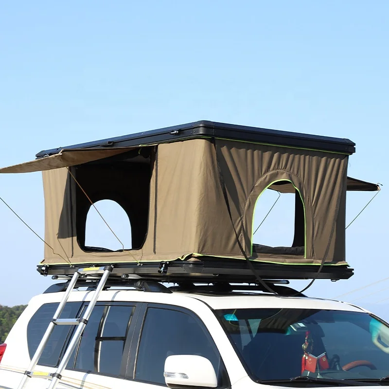 

High Quality Outdoor Car Rooftop Camping Tent Pop up Suv Aluminum Hard Shell Top Roof Tent for Sale