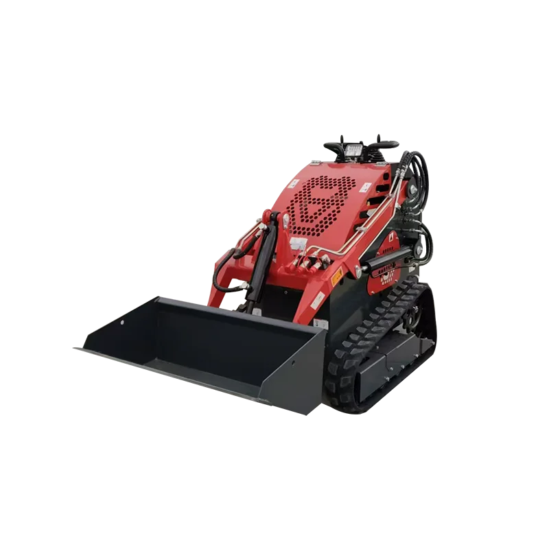 Low cost wheeled mini skid steer loader for handling track type telescopic steering loading and unloading vehicle customization