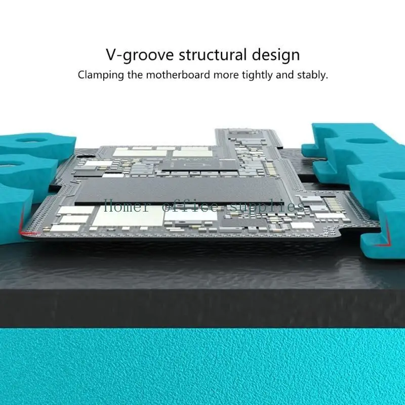 K43B متعددة الأغراض الهاتف المحمول إصلاح اللوحة الأم لاعبا اساسيا متعددة الوظائف تحديد المواقع فتحة مزدوجة المشبك أداة #5