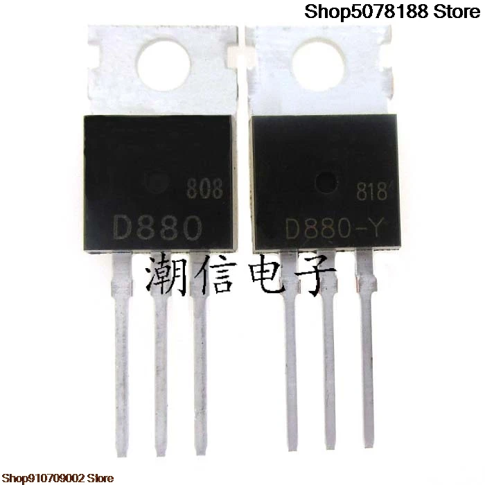 10 peças D880-Y 2SD880-Y KSD880 3A60V
