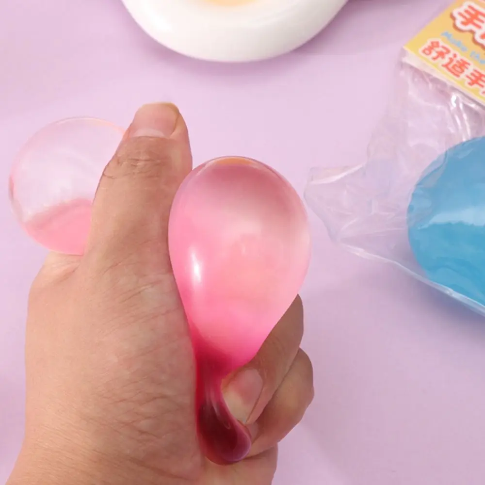 2Pcs Luminous Balls Glow in The Dark Squeeze Balls Sticky Relax Children's Squeeze Toy Creativity Slow Rebound