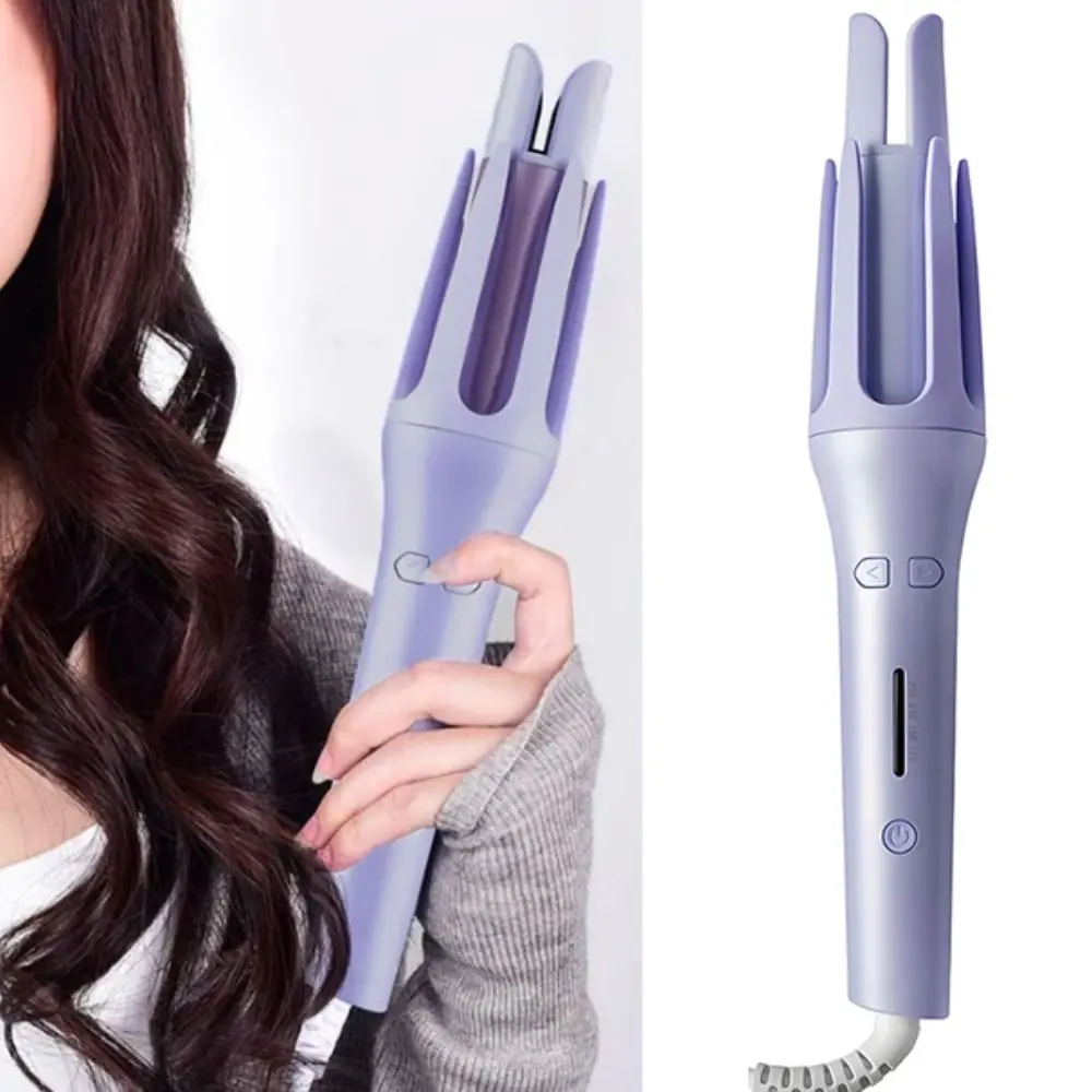 

Anti-Scald Automatic Hair Curler 32MM Rotating Curling Iron Non Damaging Hair Adjustable Gear Hair Curling Machine Women
