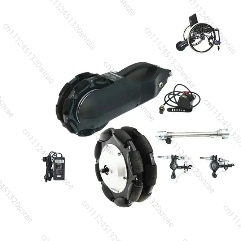 Conversion Kit Electric One Wheel for Wheelchair Power Push Assist Device for Wheelchair Rear Smart Drive Motor