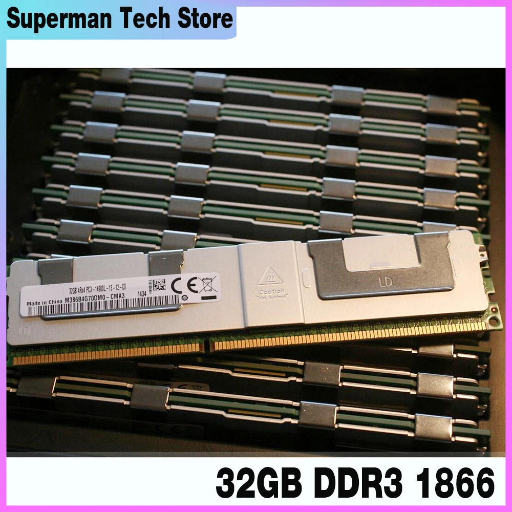 

R715 R720 R720XD PC3-14900L ECC REG RAM Серверная память 32 ГБ DDR3 1866